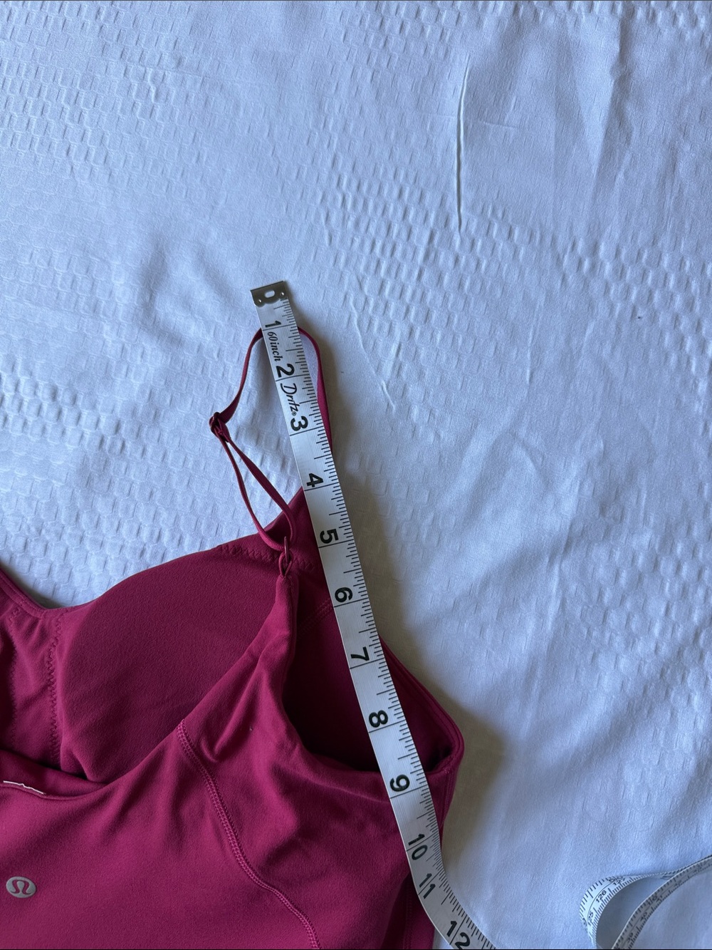 lululemon athletica Pink Magenta Scoop-Back Adjustable-Strap Camisole - Picture 7 of 8